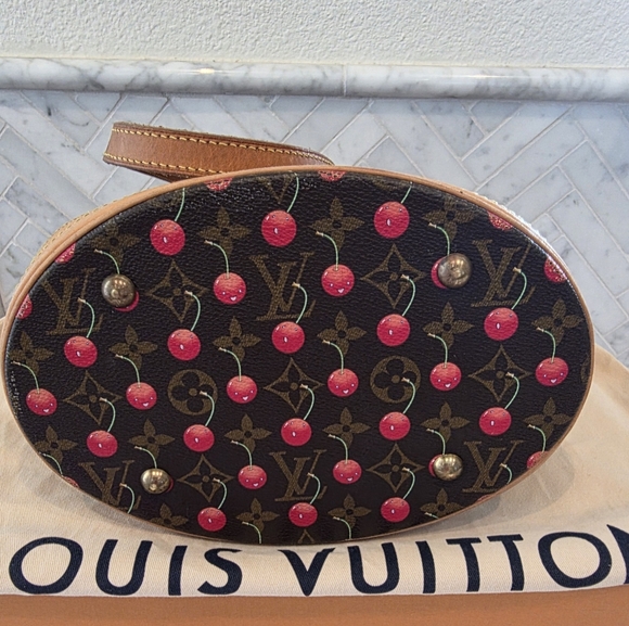 Louis Vuitton Takashi Murakami Cherry Tote Bag Very RARE! - Picture 14 of 16